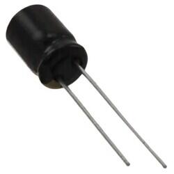1000µF 10V Aluminum Electrolytic Capacitors Radial, Can 4000 Hrs @ 105°C - Panasonic Electronic Components