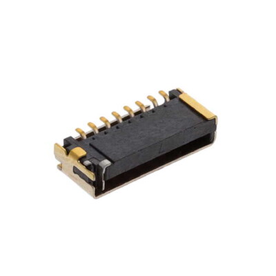 10 (8 + 2) Position Card Connector Secure Digital - microSD™ Surface Mount, Right Angle Gold - 2
