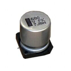 100µF 16V Aluminum Electrolytic Capacitors Radial, Can - SMD 360mOhm @ 100kHz 2000 Hrs @ 105°C - Cornell Dubilier Electronics (CDE)