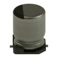 100µF 25V Aluminum Electrolytic Capacitors Radial, Can - SMD 2000 Hrs @ 85°C - Panasonic Electronic Components