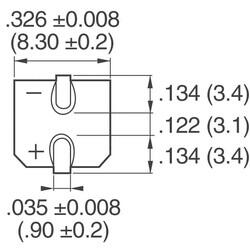100µF 25V Aluminum Electrolytic Capacitors Radial, Can - SMD 2000 Hrs @ 85°C - Panasonic Electronic Components (1)