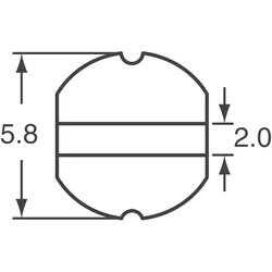 100µH Unshielded Wirewound Inductor 570mA 650mOhm - 4