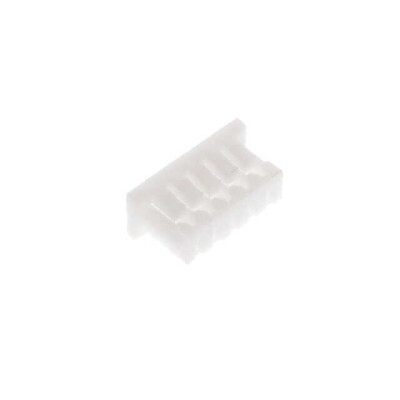 5 Rectangular Connectors - Housings Receptacle Natural 0.049