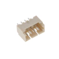 Connector Header Through Hole 4 position 0.049
