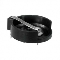 Battery Holder (Open) Coin, 24.5mm 1, 2 Cell PC Pin - Keystone Electronics