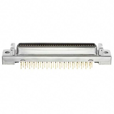 68 Position Receptacle Connector Panel Mount, Through Hole Solder - 1