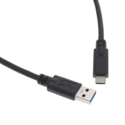USB 10Gbps (USB 3.1, USB 3.x Gen 2, Superspeed+) Cable A Male to C Male 4.92' (1.50m) Shielded - CNC Tech