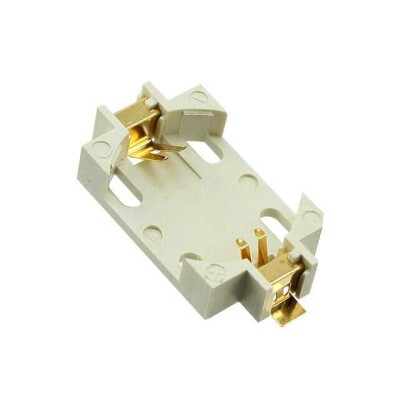 Battery Holder (Open) Coin, 20.0mm 1 Cell SMD (SMT) Tab - 1