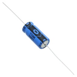 1000 µF 25 V Aluminum Electrolytic Capacitors Axial, Can 265.3mOhm @ 120Hz 2000 Hrs @ 85°C - Cornell Dubilier Knowles