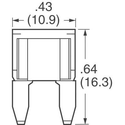 10A AC 32V DC Fuse Automotive Holder Blade, Miniature - 2