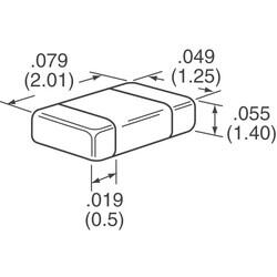 10µF ±10% 16V Seramik Kapasitör / Kondansatör X5R 0805 (2012 Metrik) - 3