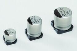 10µF 63V Aluminum - Polymer Capacitors Radial, Can - SMD 120mOhm 4000 Hrs @ 125°C - Nichicon
