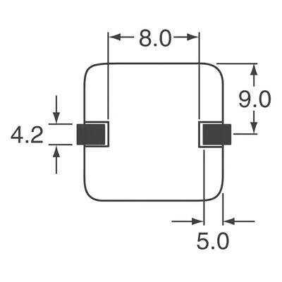 10µH Shielded Wirewound Inductor 15A 6.9mOhm Nonstandard - 3