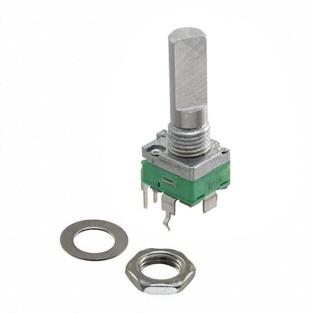  10k Ohm 1 Gang Linear Panel Mount Potentiometer None 1.0 Kierros Conductive Plastic 0.05w, 1/20w Pc Pins, Board Locks