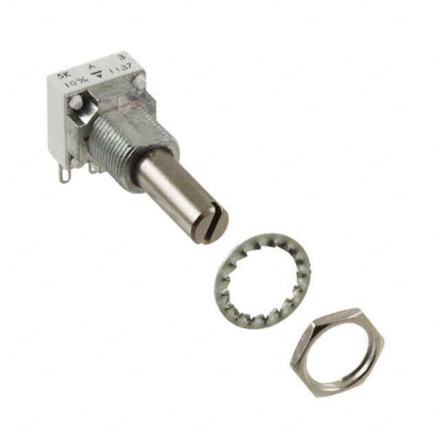  10k Ohm 1 Gang Linear Panel Mount Potentiometer 1.0 Turns Cermet 1w Solder Lug