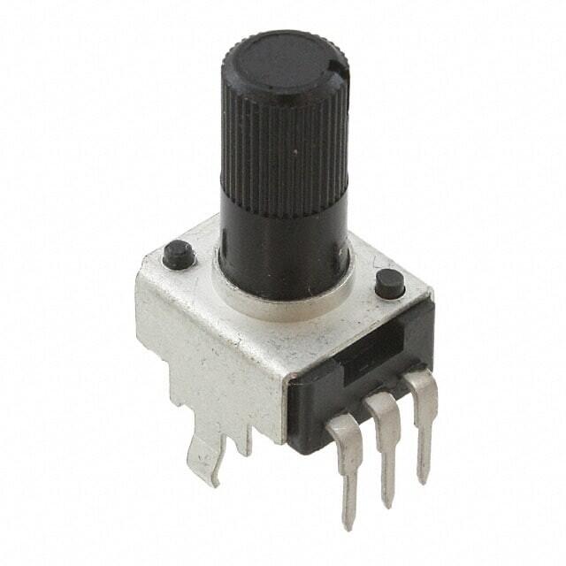  10k Ohm 1 Gang Linear Through Hole, Snap In Potentiometer None 1 Kierros Carbon 0.05w, 1/20w Pc Pins, Board Locks