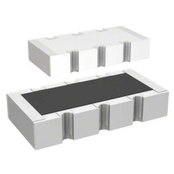 10k Ohm ±1% 100mW Power Per Element Isolated 4 Resistor Network/Array ±200ppm/°C 1206 (3216 Metric), Convex, Long Side Terminals - 1
