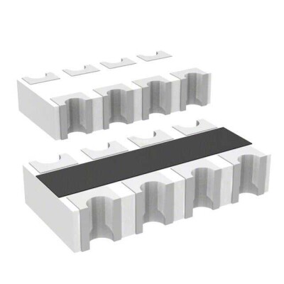 10k Ohm ±5% 62.5mW Power Per Element Isolated 4 Resistor Network/Array ±200ppm/°C 1206 (3216 Metric), Concave, Long Side Terminals - 1