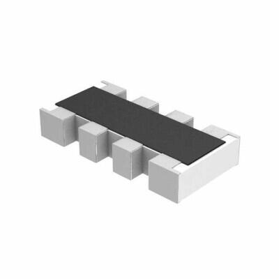 10k Ohm ±5% 62.5mW Power Per Element Isolated 4 Resistor Network/Array ±200ppm/°C 0804, Convex, Long Side Terminals - 1