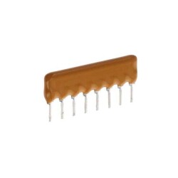 10k Ohm ±2% 400mW Power Per Element Isolated 4 Resistor Network/Array ±100ppm/°C 8-SIP - Bourns Inc.