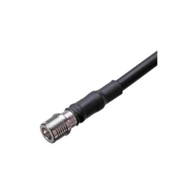 QMA Connector Plug, Male Pin 50 Ohms Free Hanging (In-Line) Solder - 1
