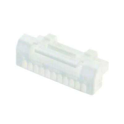 11 Rectangular Connectors - Housings Plug Natural 0.049