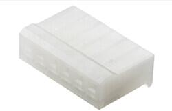 11 Rectangular Connectors - Housings Receptacle Natural 0.156