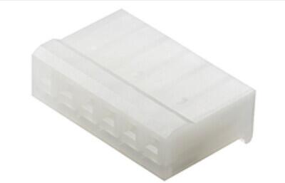 11 Rectangular Connectors - Housings Receptacle Natural 0.156