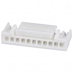 11 Rectangular Connectors - Housings Receptacle Natural 0.049