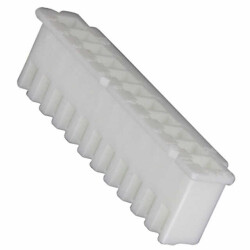 11 Rectangular Connectors - Housings Receptacle Natural 0.098