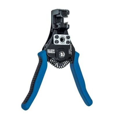 Tool Single Level Stripper, Self-Adjusting For 8~20 AWG - Solid, 10~22 AWG - Stranded - 1