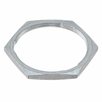 Connector Hex Nut 24 Silver - 1