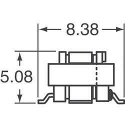 1:125 Current Sense Transformer 50kHz ~ 1MHz 0.8mOhm Primary, 6.5Ohm Secondary 3 mH Surface Mount - EPCOS - TDK Electronics (1)
