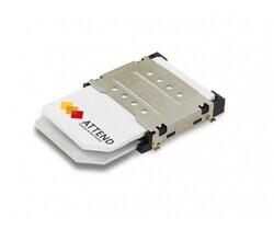 SIM Card Socket Dual Port Push-Pull Type - ATTEND Technology