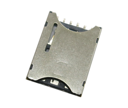 Nano SIM Card Socket Push-Pull Type, 6 Pin 1.2H - ATTEND Technology