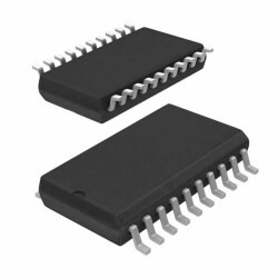 12 Bit Analog to Digital Converter 1 Input 1 SAR 24-SOIC - Analog Devices Inc. Maxim Integrated