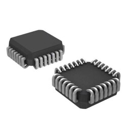 12 Bit Digital to Analog Converter 4 28-PLCC (11.51x11.51) - Texas Instruments
