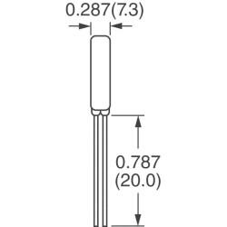 1.2 kV 4.5 kA Varistor 1 Circuit Through Hole Disc 14mm - 3