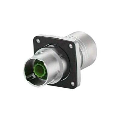 12 Position Circular Connector Receptacle Housing Free Hanging (In-Line); Panel Mount Backshell, Cable Clamp - 1