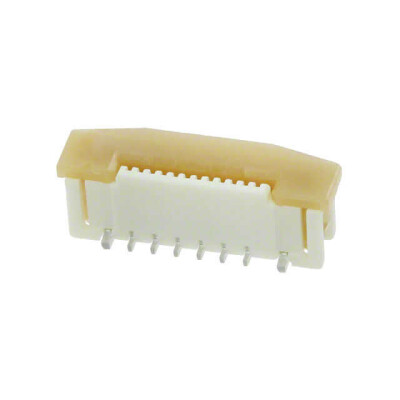 12 Position FFC, FPC Connector Contacts, Vertical - 1 Sided 0.020