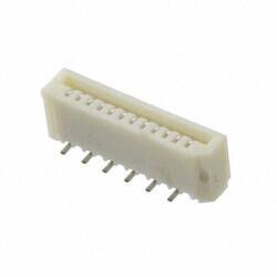 12 Position FFC, FPC Connector Contacts, Vertical - 1 Sided 0.039