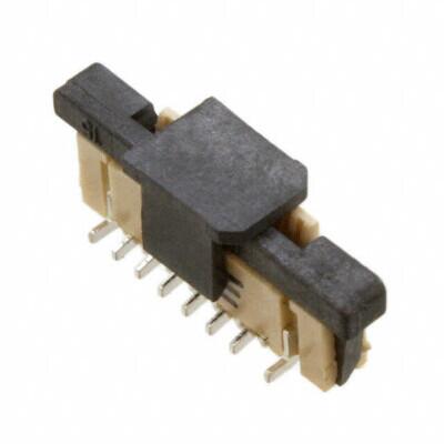 12 Position FPC Connector Contacts, Vertical - 1 Sided 0.020
