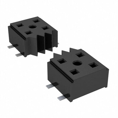 12 Position Receptacle, Bottom Entry Connector Surface Mount - 1