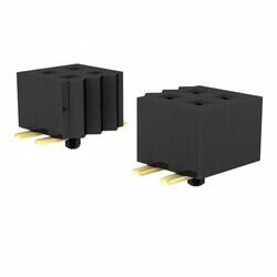 12 Position Receptacle, Bottom Entry Connector Surface Mount - Samtec Inc. (1)