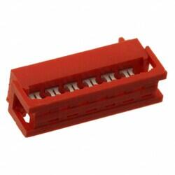 12 Position Rectangular Plug Connector IDC Tin 28 AWG - Würth Elektronik