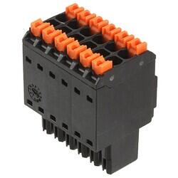 12 Position Terminal Block Plug, Female Sockets 0.138