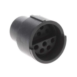 10 Position Circular Connector Receptacle Housing Free Hanging (In-Line) - ITT Cannon, LLC
