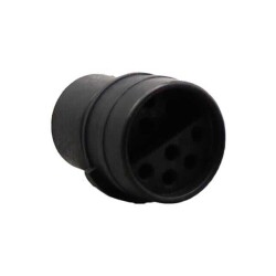 10 Position Circular Connector Plug Housing Free Hanging (In-Line) - ITT Cannon, LLC