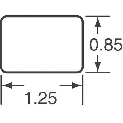 120 Ohms @ 100MHz 1 Ferrite Bead 0805 (2012 Metric) 800mA 100mOhm - 2