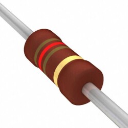 120 Ohms ±5% 1W Through Hole Resistor Axial Automotive AEC-Q200, Flame Retardant Coating, Fusible, Safety Metal Film - Vishay Beyschlag Draloric BC Components